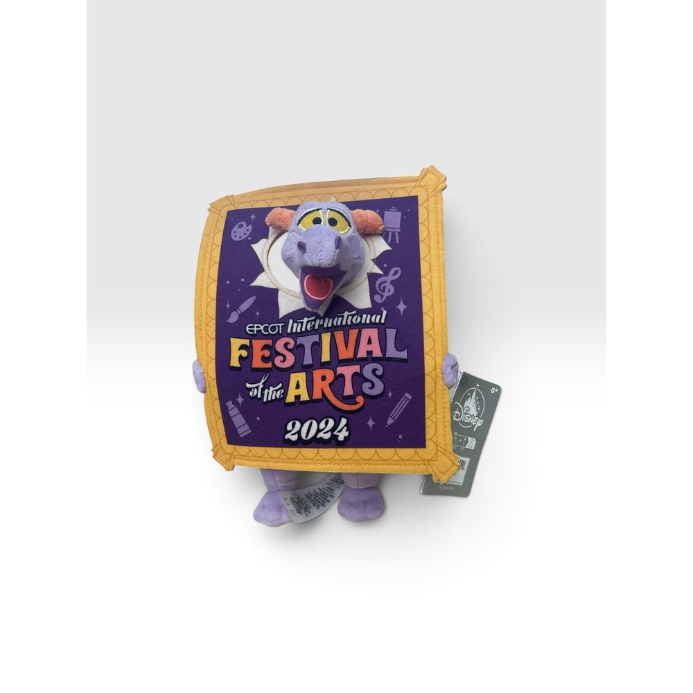 Disney Parks 2024 EPCOT International Festival of the Arts Figment Plush 11in